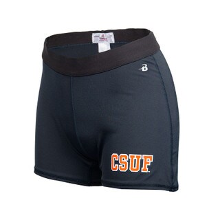 Badger CSUF Pro Compression Short - Navy